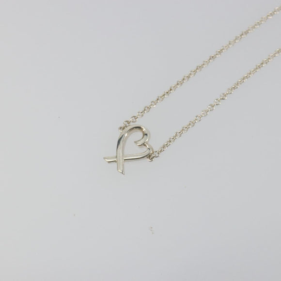 TIFFANY&Co. Loving Heart Bracelet Ag925 Silver Auth am12320M