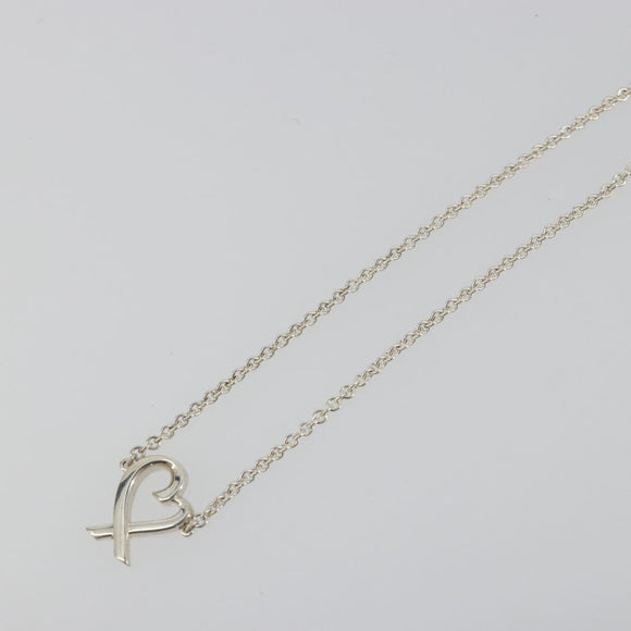 TIFFANY&Co. Loving Heart Bracelet Ag925 Silver Auth am12320M