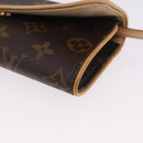 LOUIS VUITTON Monogram Pochette Twin PM Shoulder Bag M51854 LV Auth am12323V-15