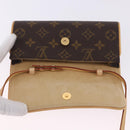 LOUIS VUITTON Monogram Pochette Twin PM Shoulder Bag M51854 LV Auth am12323V-9
