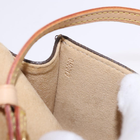 LOUIS VUITTON Monogram Pochette Twin PM Shoulder Bag M51854 LV Auth am12323V