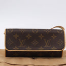 LOUIS VUITTON Monogram Pochette Twin PM Shoulder Bag M51854 LV Auth am12323V-12