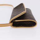 LOUIS VUITTON Monogram Pochette Twin PM Shoulder Bag M51854 LV Auth am12323V-4