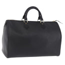 LOUIS VUITTON Epi Speedy 35 Hand Bag Noir Black M42992 LV Auth am12330V-1