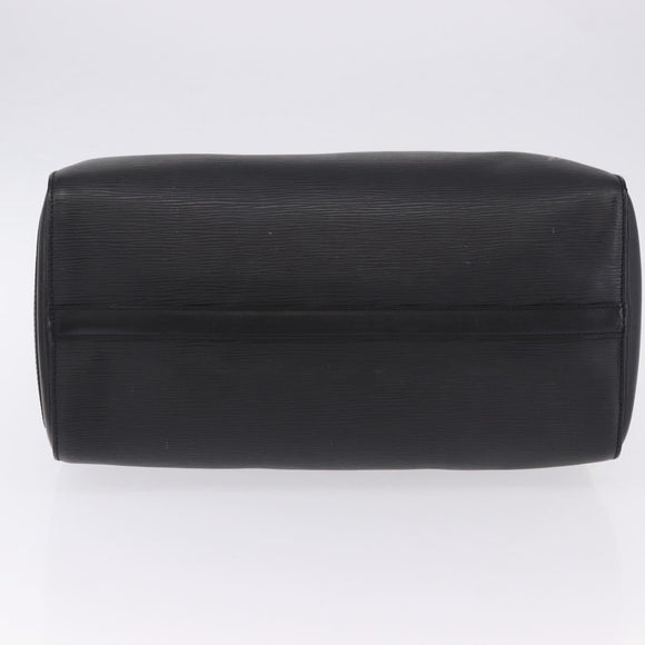 LOUIS VUITTON Epi Speedy 35 Hand Bag Noir Black M42992 LV Auth am12330V