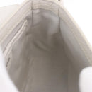 Maison Margiela Shoulder Bag Leather White Silver Auth am12334M-23