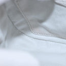 Maison Margiela Shoulder Bag Leather White Silver Auth am12334M-10
