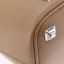 Maison Margiela Purse Chain Shoulder Bag Leather 2way Beige Silver Auth am12335M-9