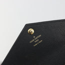 LOUIS VUITTON Monogram Portefeuille Duble V Wallet Black M64319 LV Auth am12337V-14