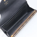 LOUIS VUITTON Monogram Portefeuille Duble V Wallet Black M64319 LV Auth am12337V-15