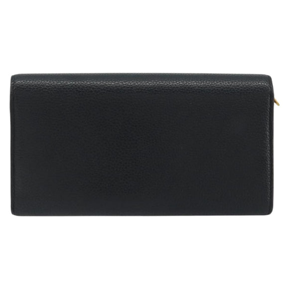 LOUIS VUITTON Monogram Portefeuille Duble V Wallet Black M64319 LV Auth am12337V