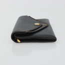 LOUIS VUITTON Monogram Portefeuille Duble V Wallet Black M64319 LV Auth am12337V-5