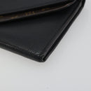 LOUIS VUITTON Monogram Portefeuille Duble V Wallet Black M64319 LV Auth am12337V-8