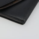 LOUIS VUITTON Monogram Portefeuille Duble V Wallet Black M64319 LV Auth am12337V-9