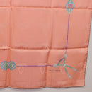 CARTIER Scarf Silk Pink Auth am12338M-21