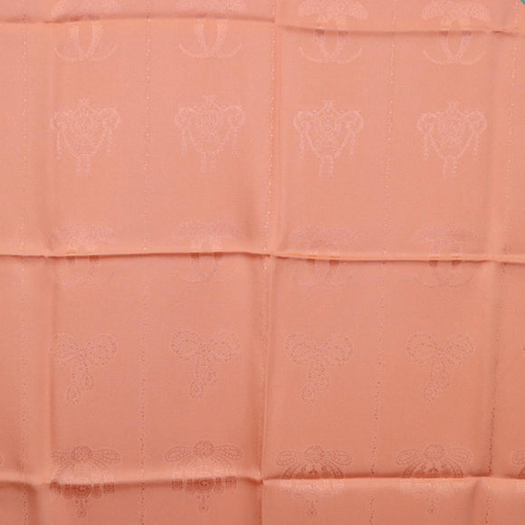 CARTIER Scarf Silk Pink Auth am12338M