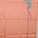 CARTIER Scarf Silk Pink Auth am12338M-7