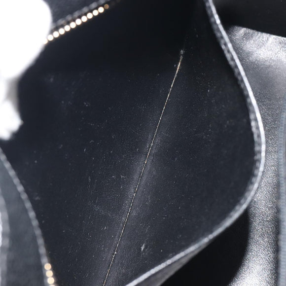 CHANEL Standard Tote Bag Caviar Skin Black Gold CC Auth am12339SAM