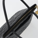 CHANEL Standard Tote Bag Caviar Skin Black Gold CC Auth am12339SAM-6