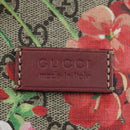 GUCCI GG Blooms Floral Hand Bag PVC Leather Beige Pink 429019 Auth am12340V-22