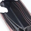 BOTTEGA VENETA Round Long Wallet Leather Brown Auth am12343V-19