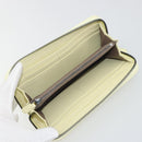 BOTTEGA VENETA INTRECCIATO Round Long Wallet Leather Yellow Auth am12344V-8