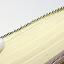 BOTTEGA VENETA INTRECCIATO Round Long Wallet Leather Yellow Auth am12344V-9