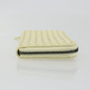 BOTTEGA VENETA INTRECCIATO Round Long Wallet Leather Yellow Auth am12344V-3