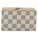 LOUIS VUITTON Damier Azur Portefeuille Viennois Wallet N61676 LV Auth am12345V-2