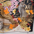 Salvatore Ferragamo Leopard Scarf Silk Multicolor Auth am12346M-10