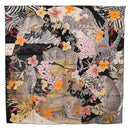 Salvatore Ferragamo Leopard Scarf Silk Multicolor Auth am12346M-12