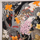 Salvatore Ferragamo Leopard Scarf Silk Multicolor Auth am12346M-2