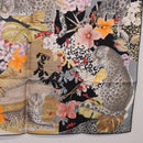 Salvatore Ferragamo Leopard Scarf Silk Multicolor Auth am12346M-21