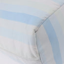 PRADA Tote Bag Canvas 2way Light Blue Silver B2052G Auth am12349A-20