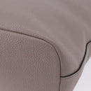 PRADA Shoulder Bag Taurillon Leather Gray Gold 1BE066 Auth am12351SAM-15