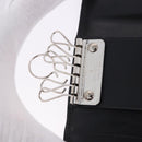 GUCCI Interlocking Key Case Leather Black Silver 115225 Auth am12352V-9