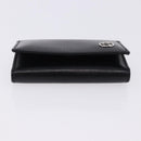 GUCCI Interlocking Key Case Leather Black Silver 115225 Auth am12352V-6