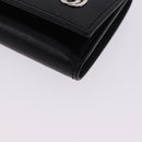 GUCCI Interlocking Key Case Leather Black Silver 115225 Auth am12352V-14