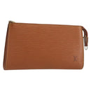 LOUIS VUITTON Epi Pochette Accessoires Pouch Zipangu Gold M52948 Auth am12356A-1