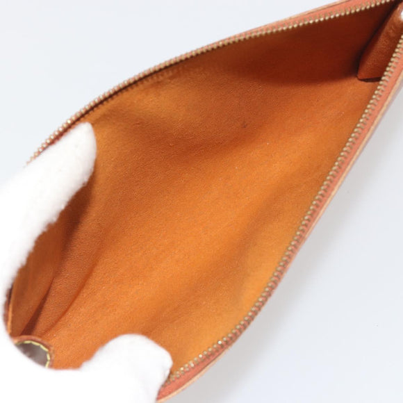 LOUIS VUITTON Epi Pochette Accessoires Pouch Zipangu Gold M52948 Auth am12356A
