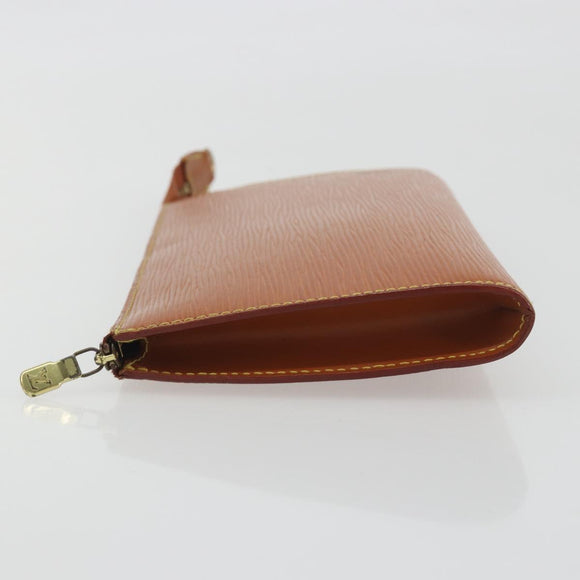 LOUIS VUITTON Epi Pochette Accessoires Pouch Zipangu Gold M52948 Auth am12356A
