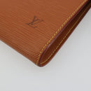 LOUIS VUITTON Epi Pochette Accessoires Pouch Zipangu Gold M52948 Auth am12356A-7