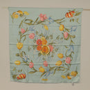 Salvatore Ferragamo Scarf Silk 2 Set Navy Light Blue Auth am12357-8