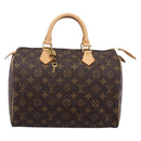 LOUIS VUITTON Monogram Speedy 30 Hand Bag M41526 LV Auth am12367V-13