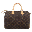 LOUIS VUITTON Monogram Speedy 30 Hand Bag M41526 LV Auth am12367V-2