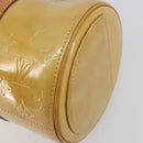 LOUIS VUITTON Monogram Vernis Bedford Hand Bag Beige M91006 LV Auth am12370V-12