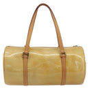 LOUIS VUITTON Monogram Vernis Bedford Hand Bag Beige M91006 LV Auth am12370V-3