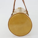 LOUIS VUITTON Monogram Vernis Bedford Hand Bag Beige M91006 LV Auth am12370V-4