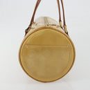 LOUIS VUITTON Monogram Vernis Bedford Hand Bag Beige M91006 LV Auth am12370V-5