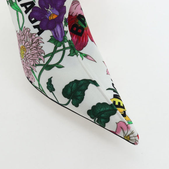 GUCCI x BALENCIAGA The Hacker Project Floral Long Heels Canvas Auth am12373SAM
